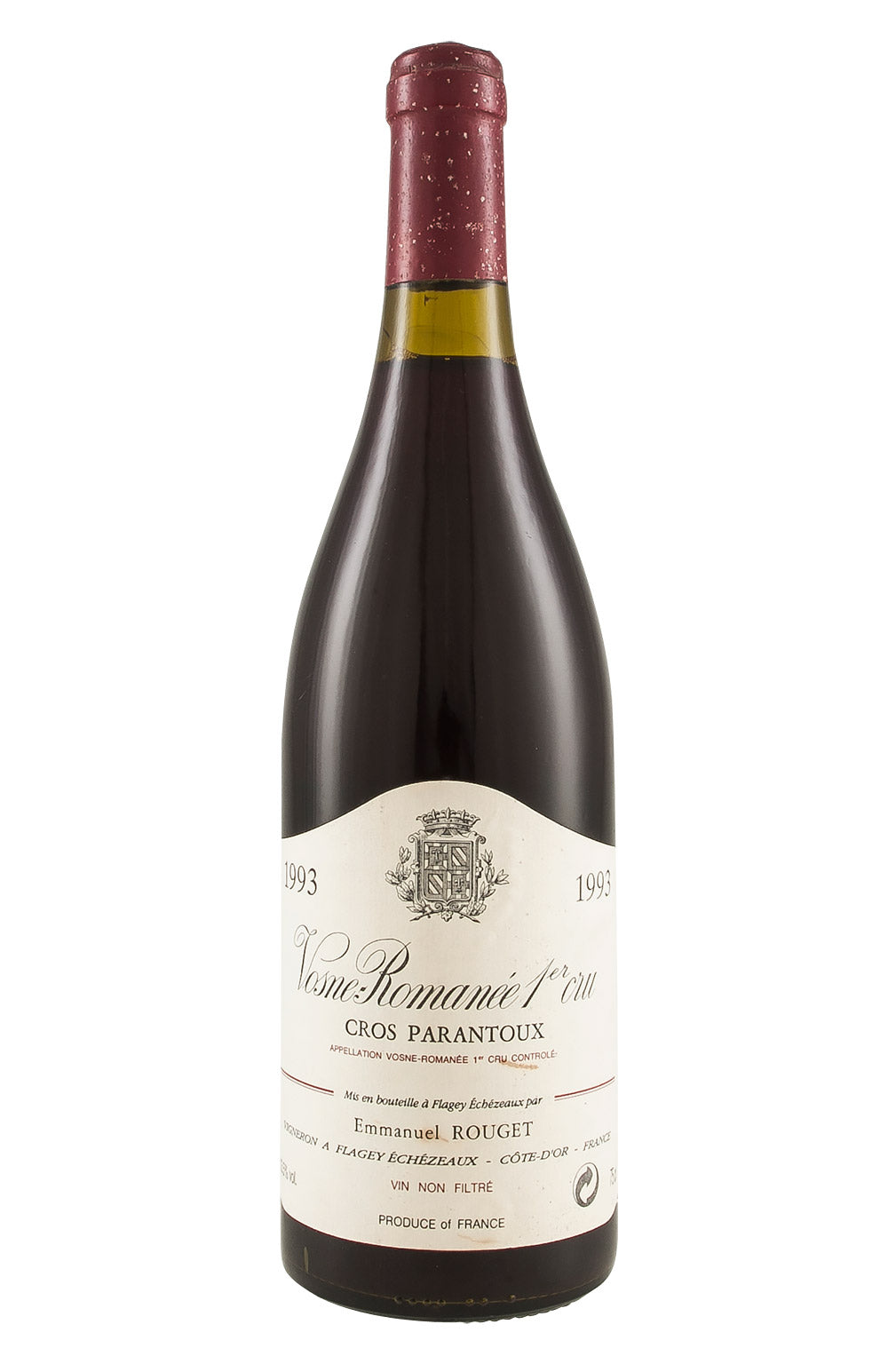 Vosne Romanee Cros Parantoux Emmanuel Rouget 1993