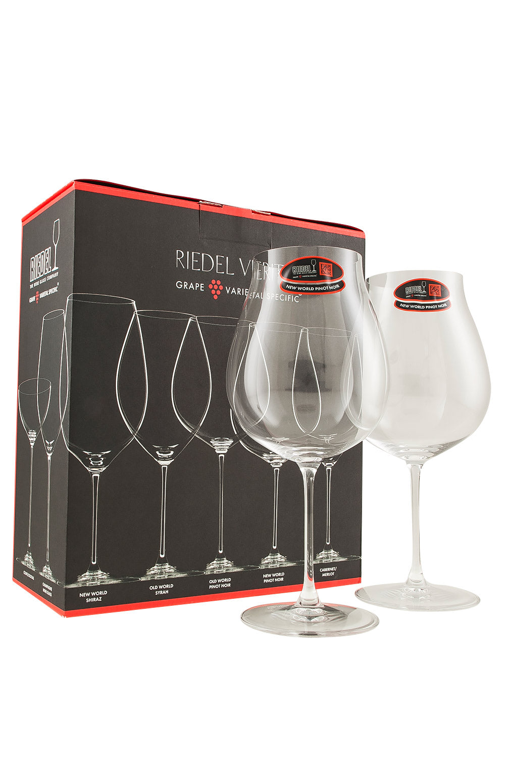 Riedel Veritas New World Pinot Noir - Two Pack