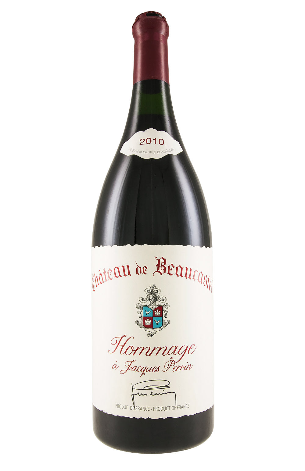 Chateauneuf du Pape Hommage a Jacques Perrin Beaucastel 300cl 2010