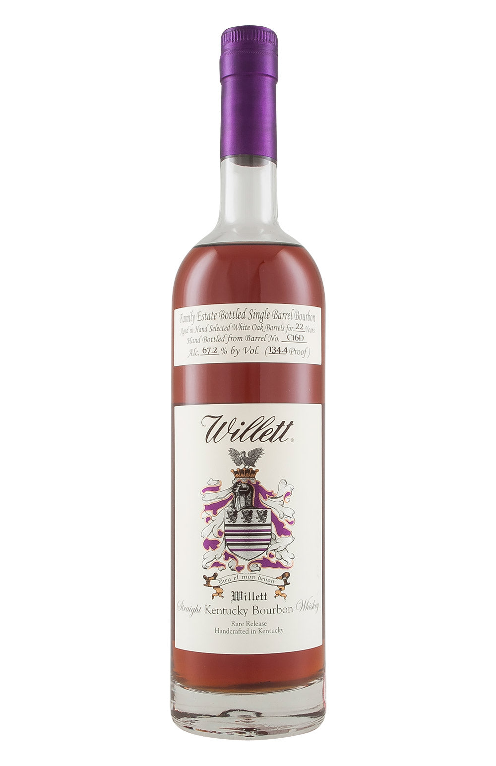 Willett 22 Year Old Bourbon Barrel C16D