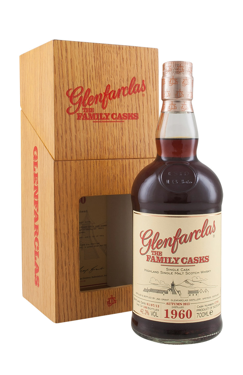 Glenfarclas Family Cask 1770 A13 1960