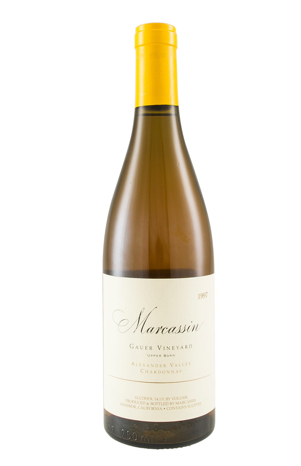 Marcassin Gauer Vineyard Upper Barn Chardonnay 1997