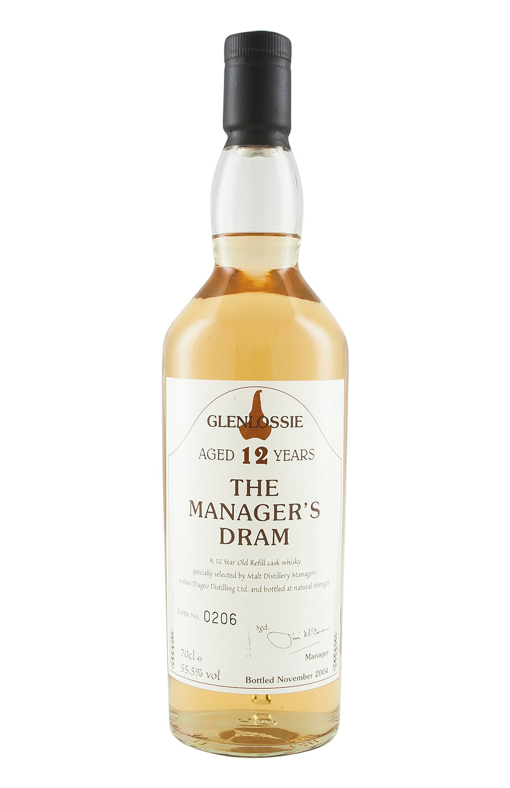 Glenlossie 12 Year Old Manager`s Dram