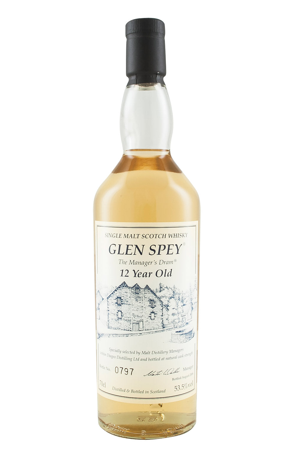 Glen Spey 12 Year Old Manager`s Dram