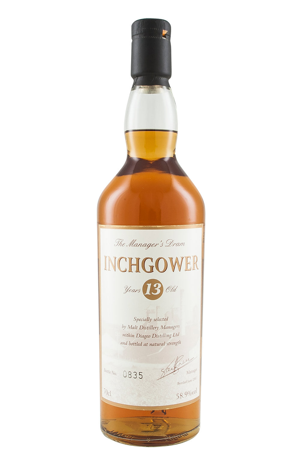 Inchgower 13 Year Old Manager`s Dram