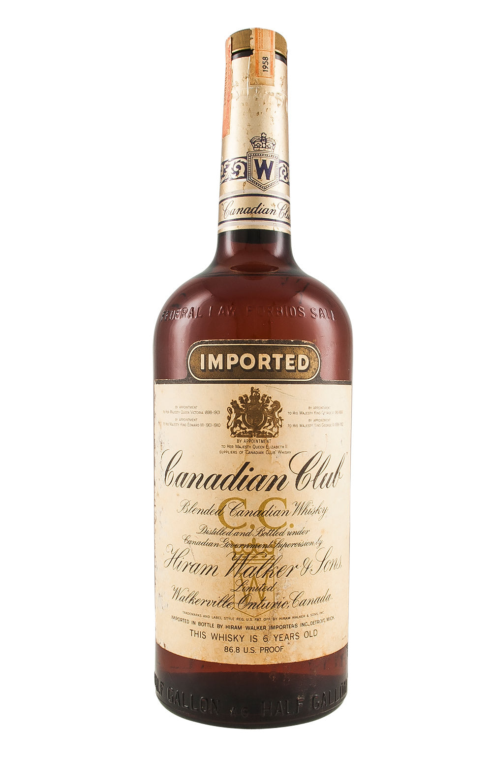 Canadian Club Magnum 1958