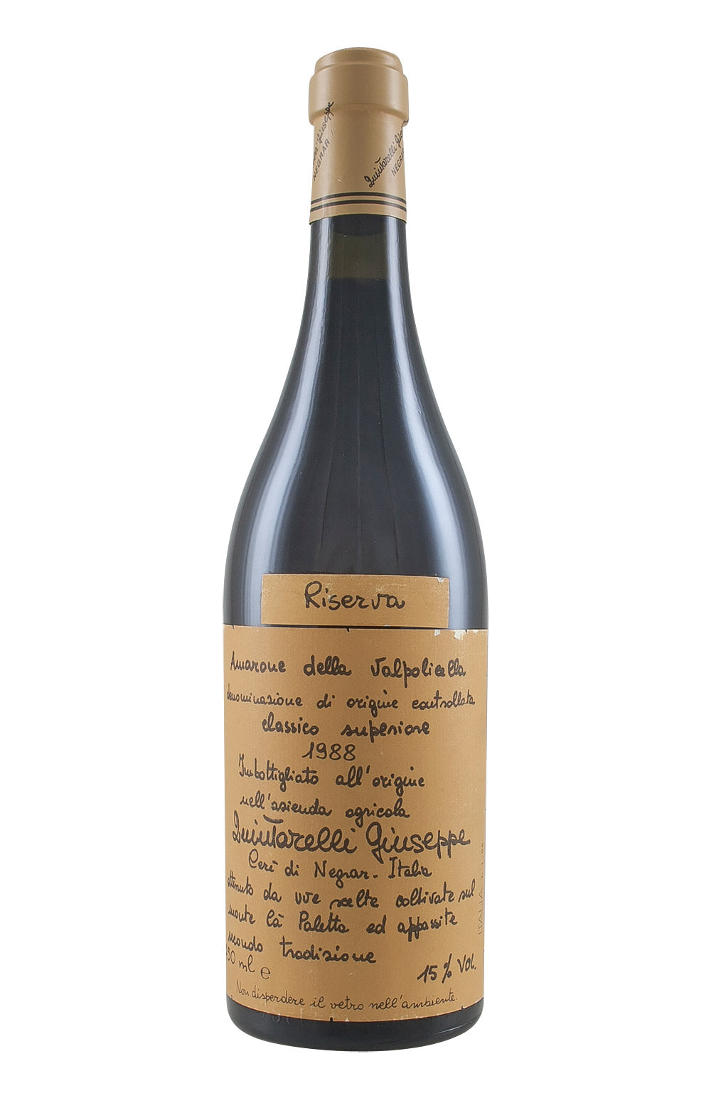 Amarone Classico Superiore Riserva Quintarelli 1988
