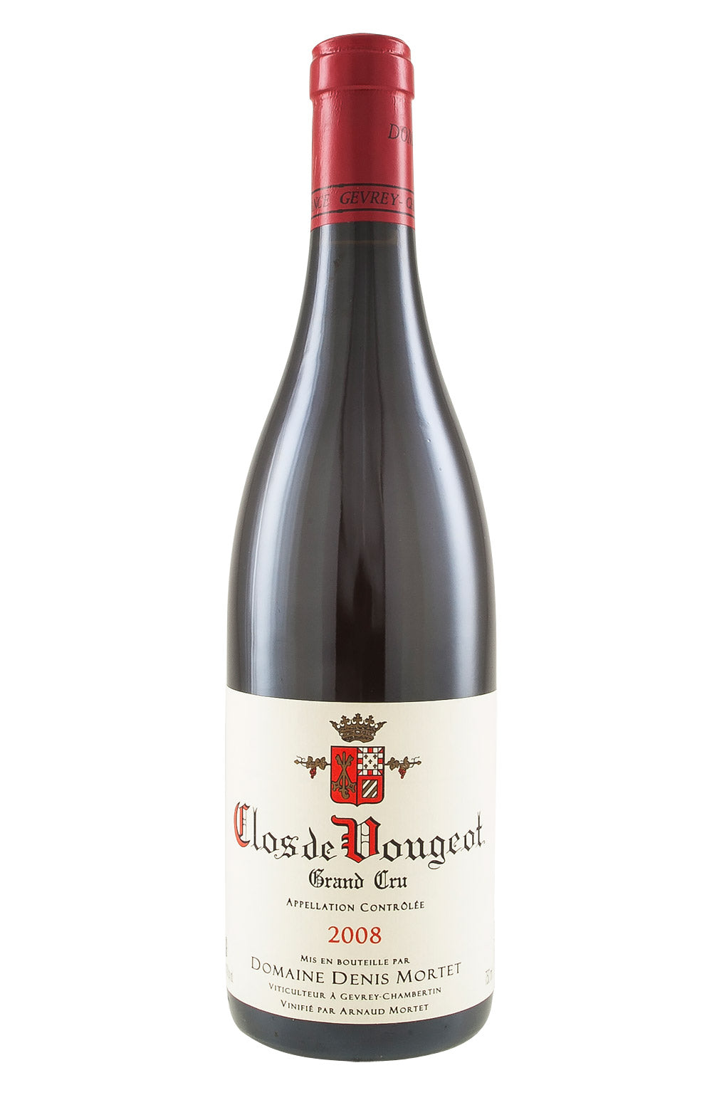 Clos de Vougeot Denis Mortet 2008