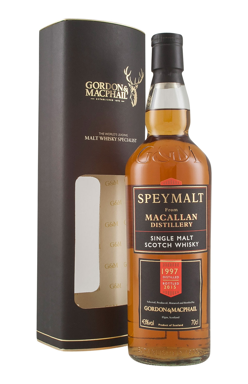 Macallan Speymalt Gordon &Macphail (Bottled 2015) 1997