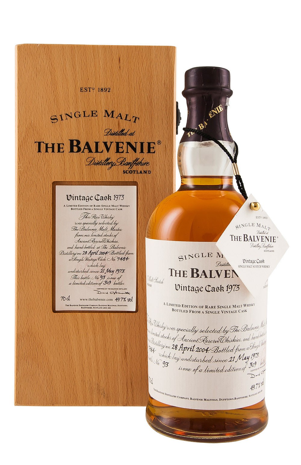 Balvenie Vintage Cask 7484 1973