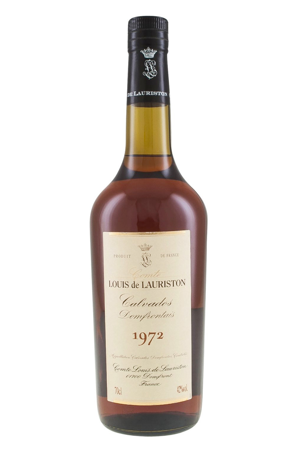 Louis de Lauriston Calvados 1972