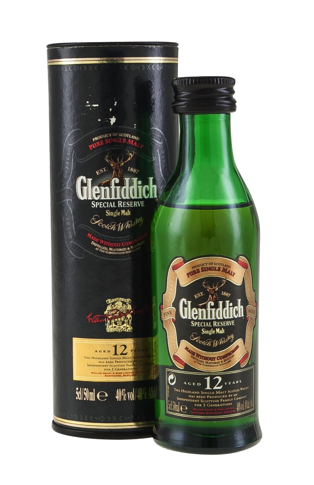 Glenfiddich 12 Year Old Special Reserve Miniature