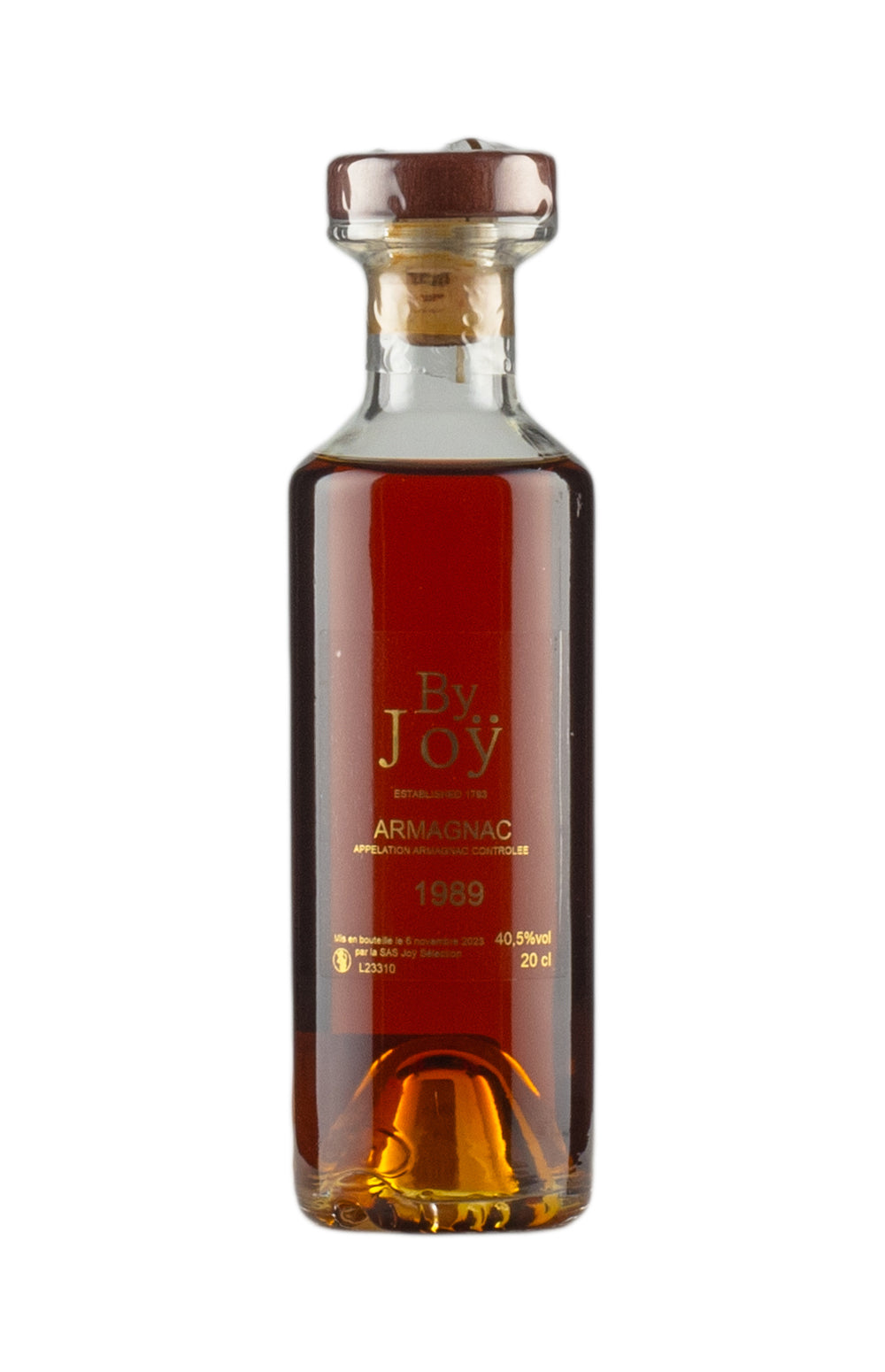 Domaine de Joy Vintage Armagnac 20cl 1989