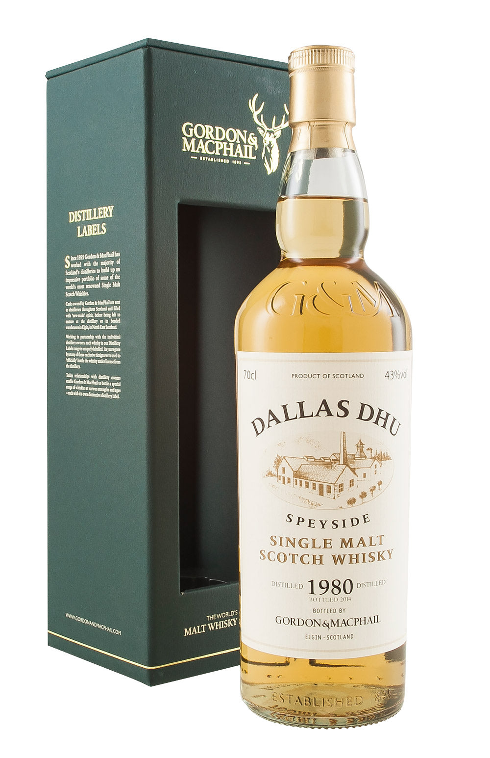 Dallas Dhu Gordon & MacPhail 1980