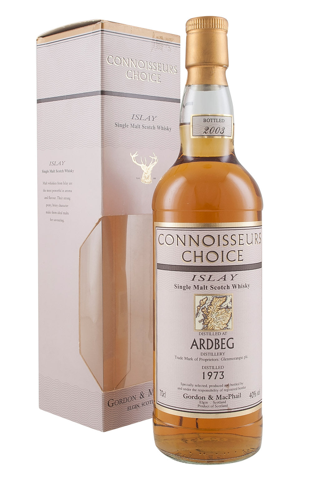 Ardbeg Connoisseurs Choice Gordon and MacPhail (Bottled 2003) 1973