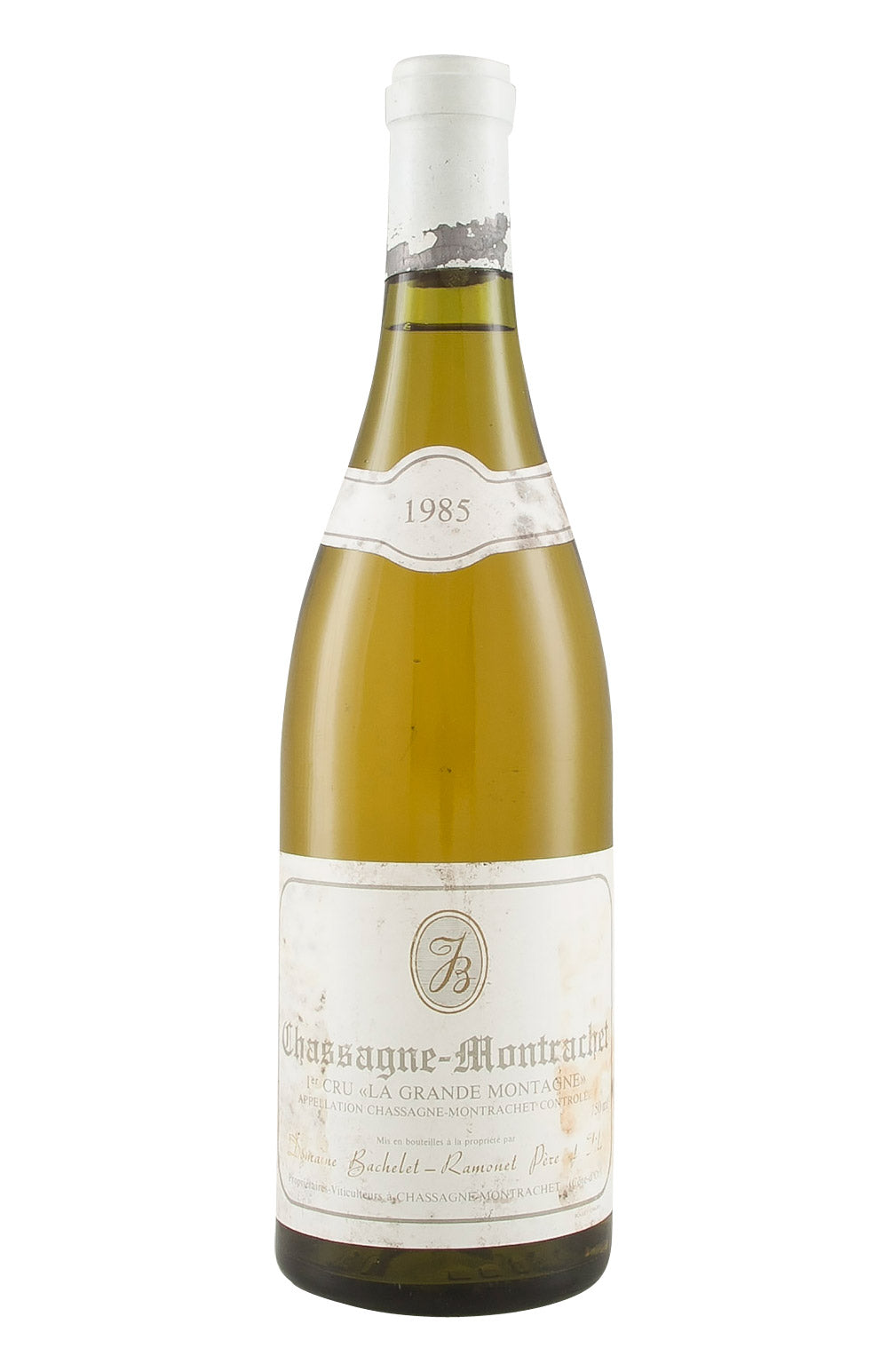 Chassagne Montrachet La Grand Montagne Bachelet Ramonet 1985