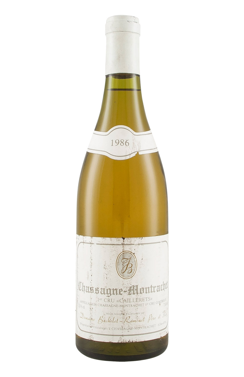 Chassagne Montrachet La Grand Montagne Bachelet Ramonet 1986