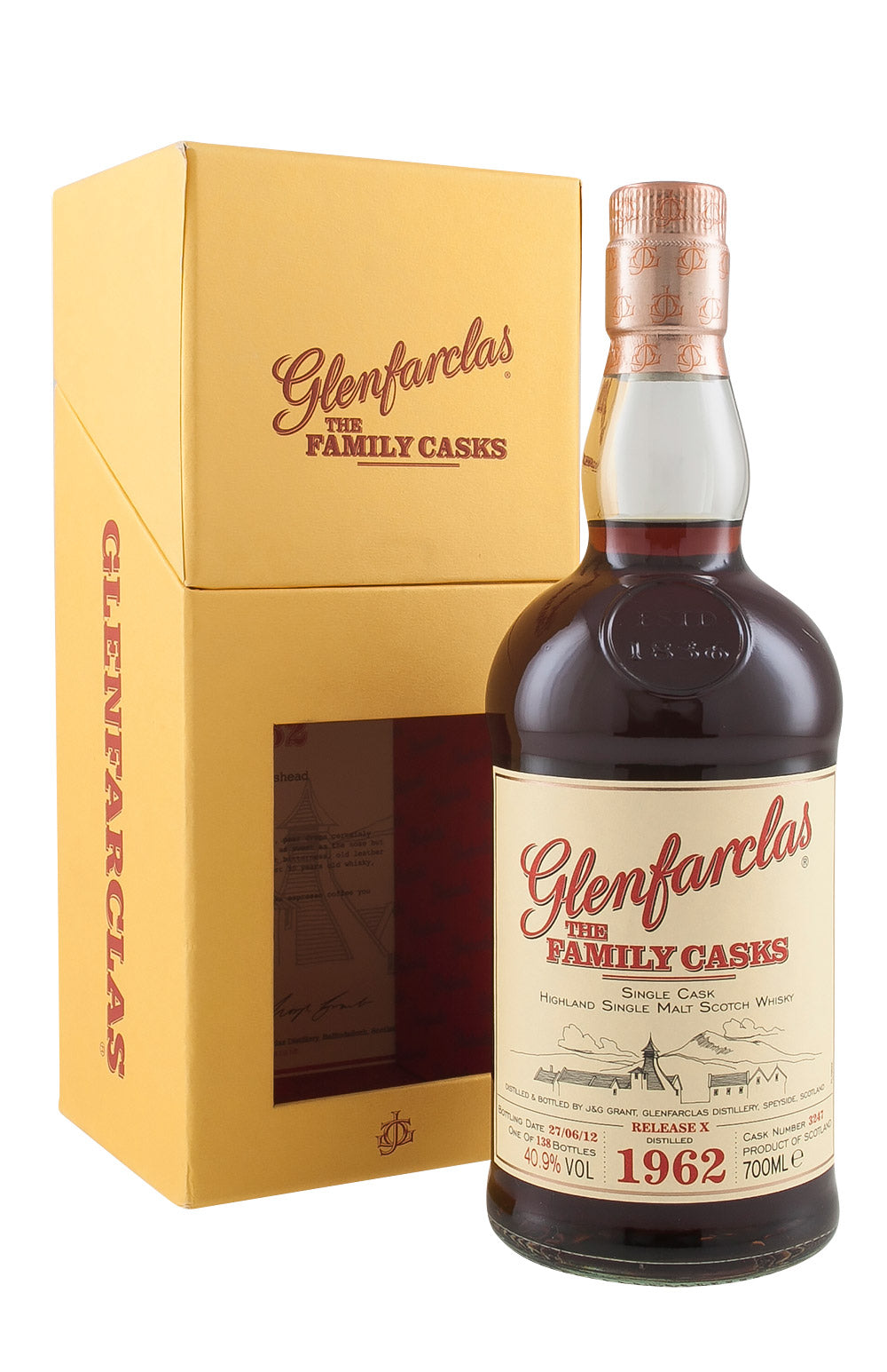 Glenfarclas Family Cask 3247 1962