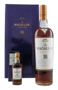 Macallan 18 Year Old and Miniature Gift Set 1992