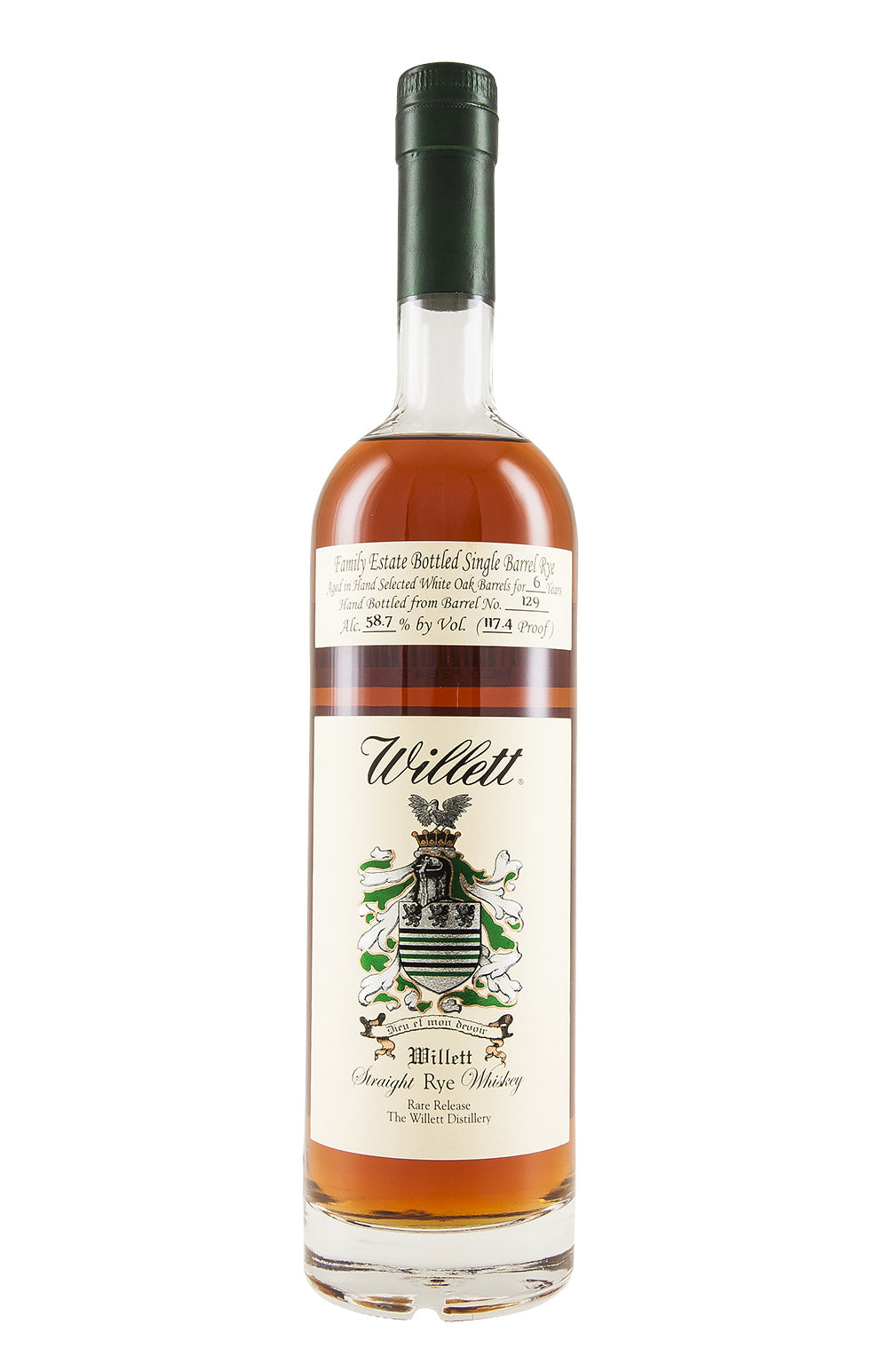 Willett 6 Year Old Rye Barrel 129