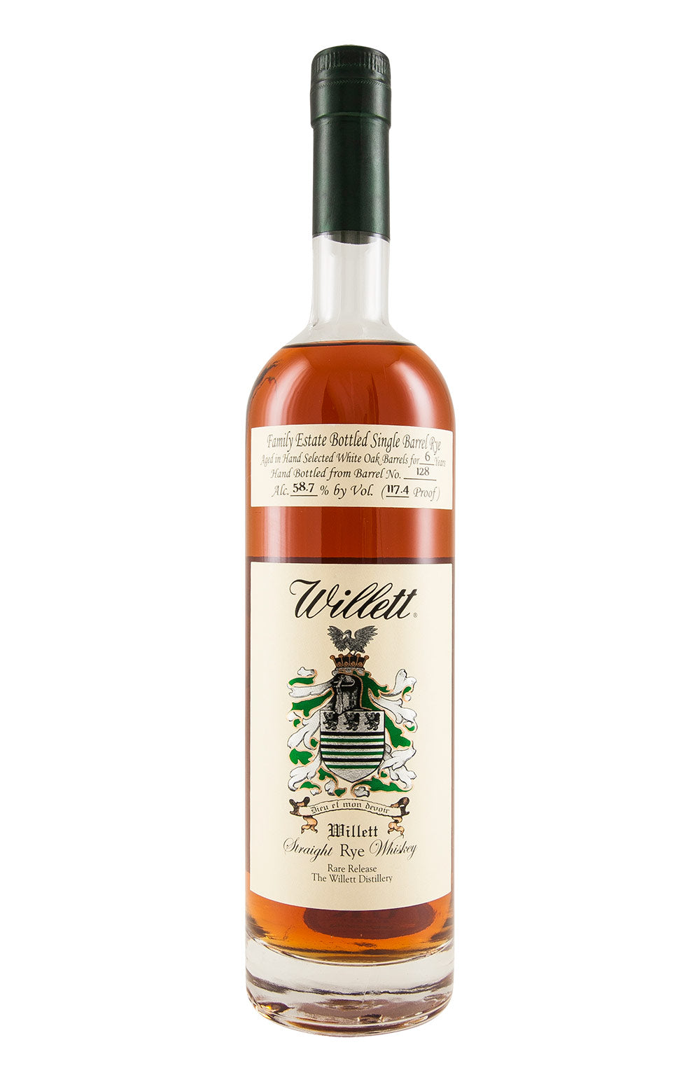 Willett 6 Year Old Rye Barrel 128