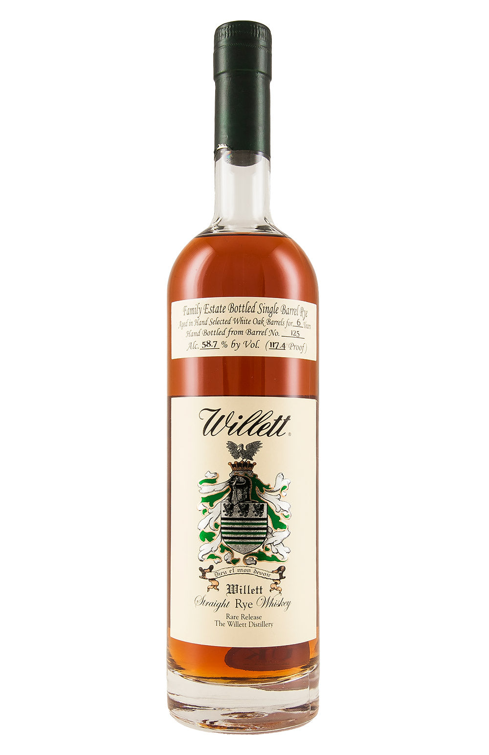 Willett 6 Year Old Rye Barrel 125