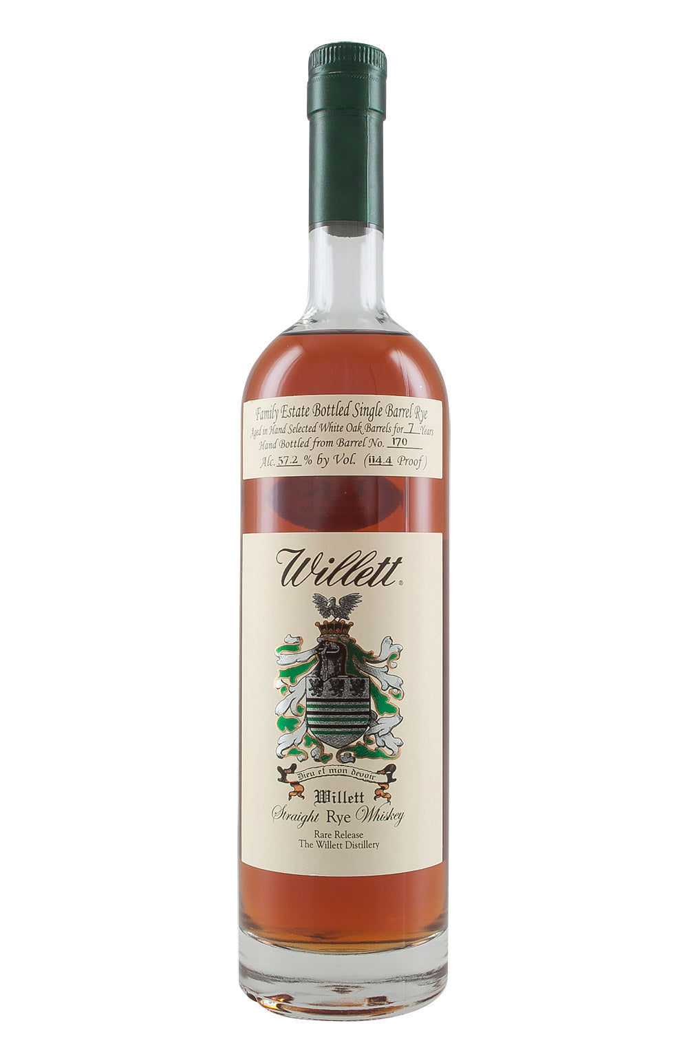 Willett 7 Year Old Rye Barrel 170