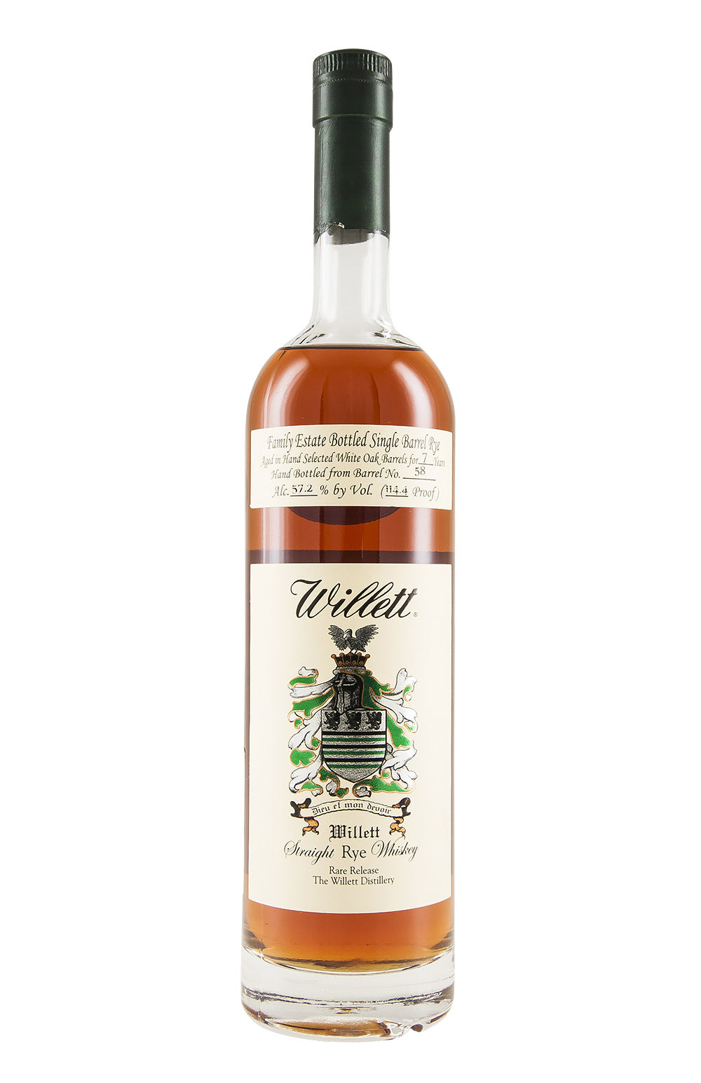 Willett 7 Year Old Rye Barrel 58