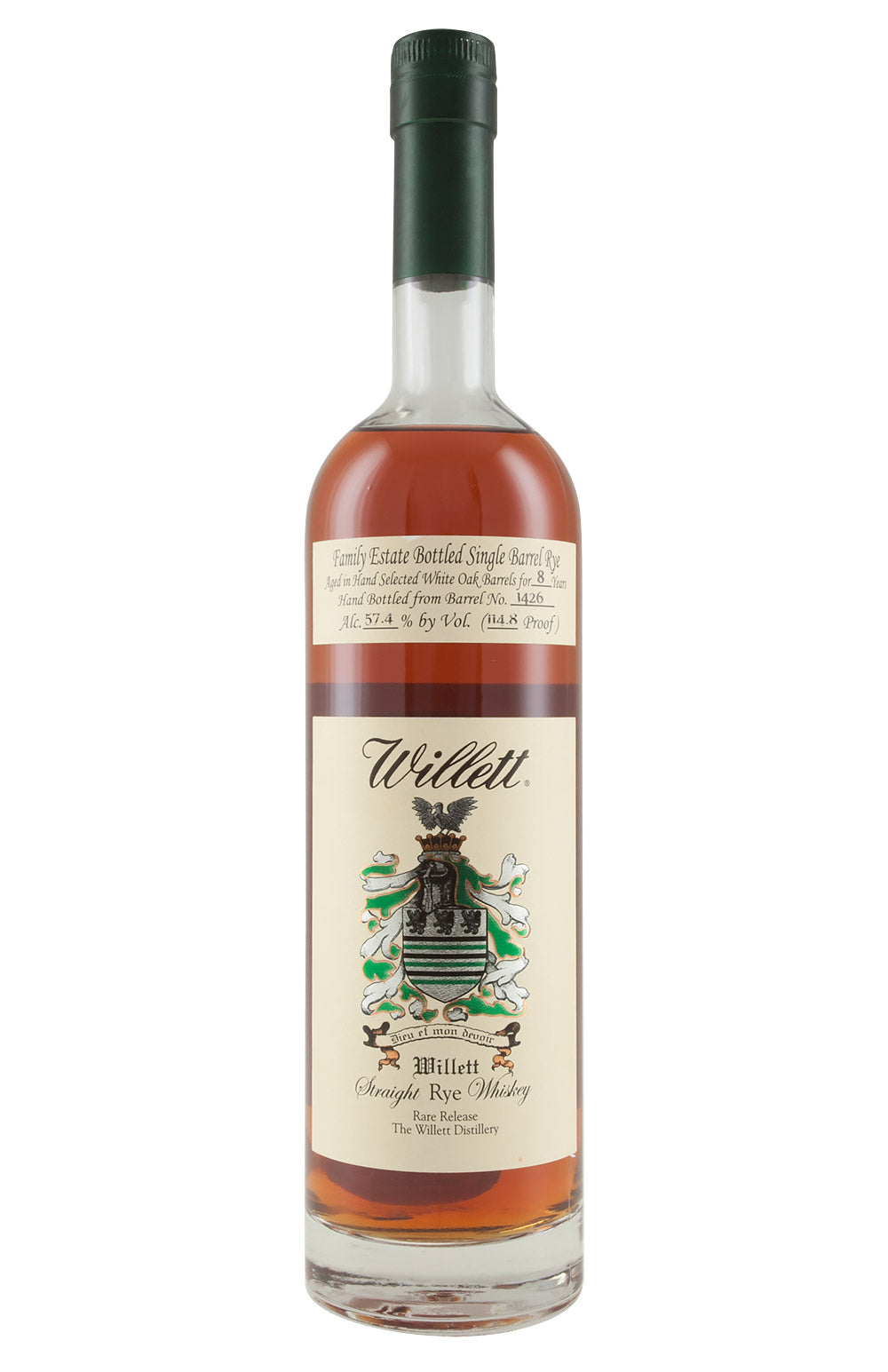 Willett 8 Year Old Rye Barrel 1426