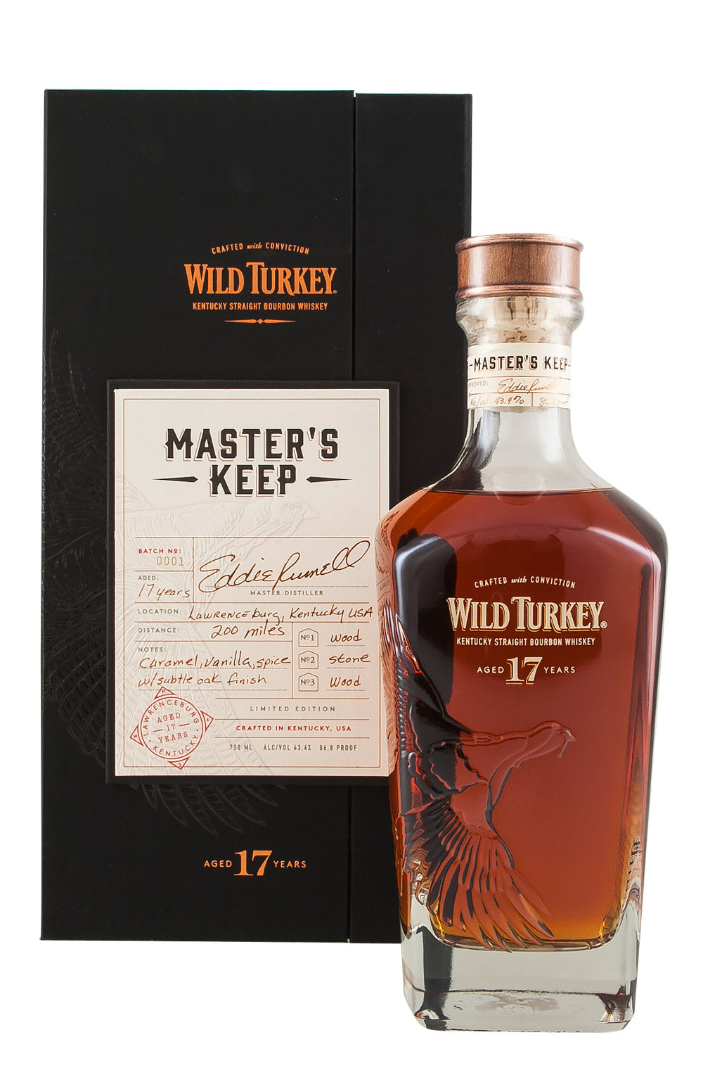Wild Turkey 17 Year Old Masters Keep