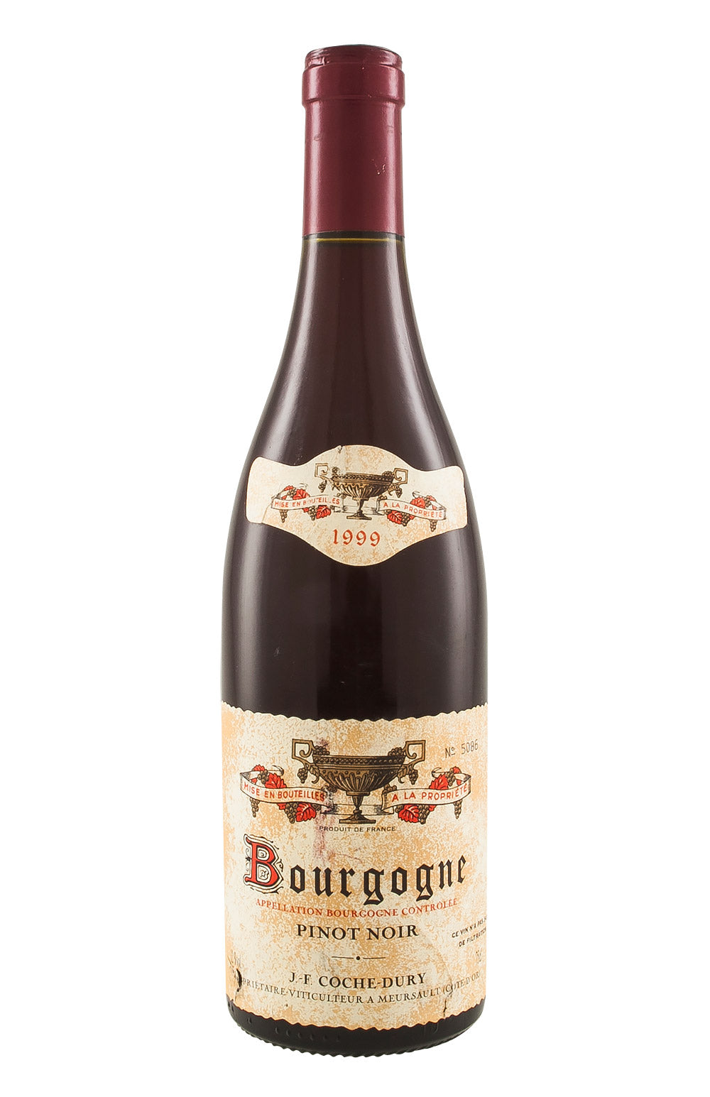 Bourgogne Pinot Noir Coche Dury 1999