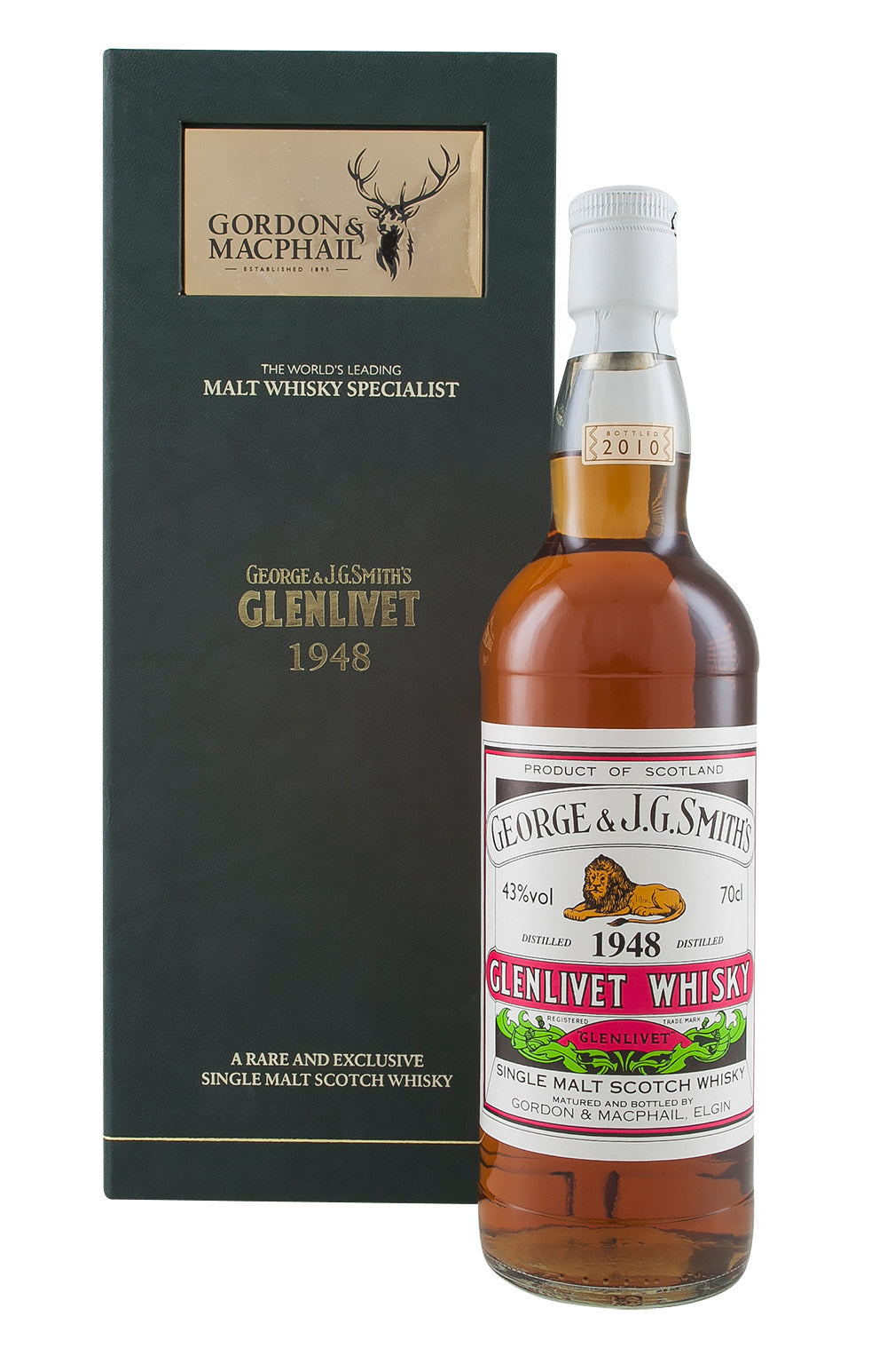Glenlivet G&M (Bottled 2010) 1948