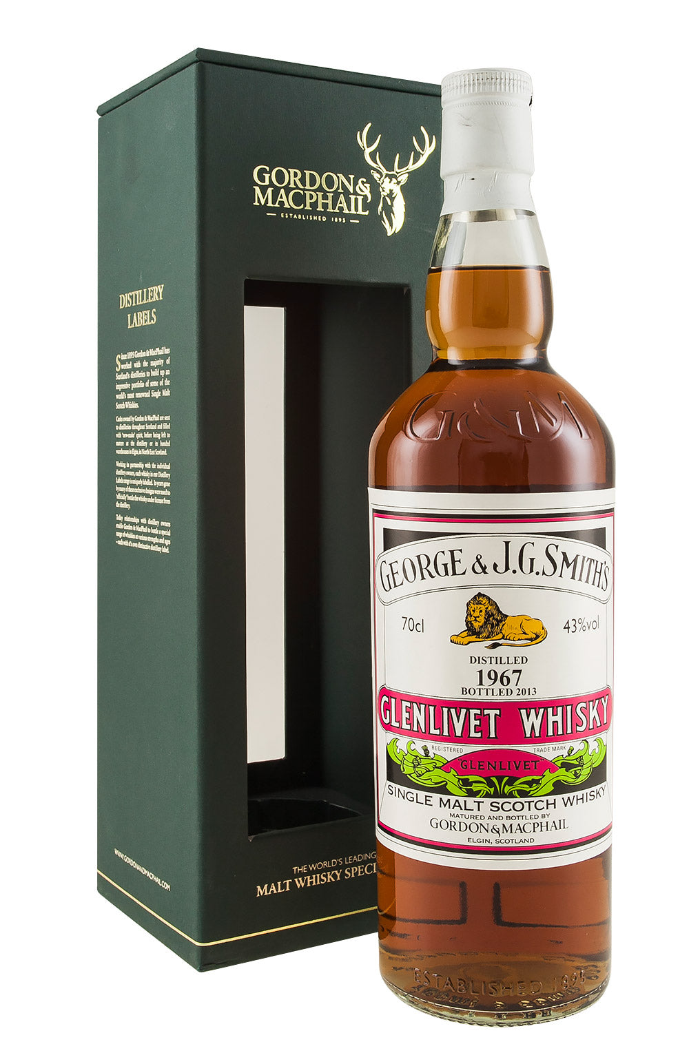Glenlivet G&M (Bottled 2013) 1967
