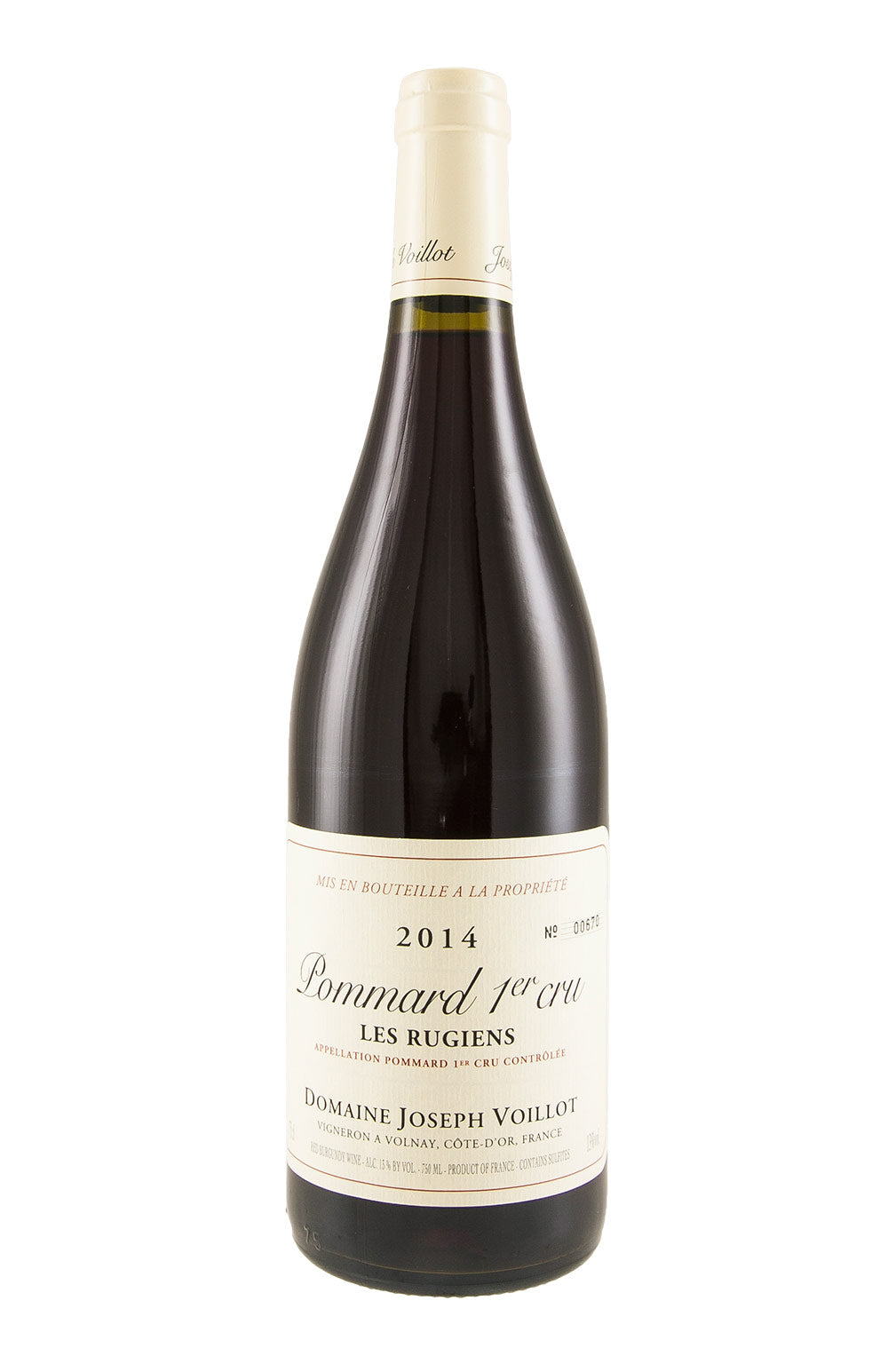 Pommard Les Rugiens Joseph Voillot 2014