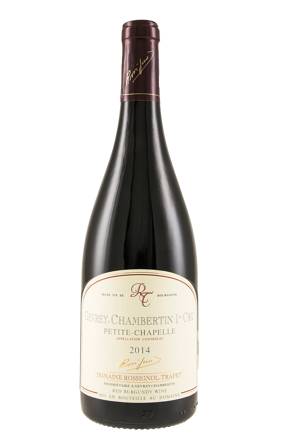 Gevrey Chambertin Petite Chapelle Rossignol-Trapet 2014