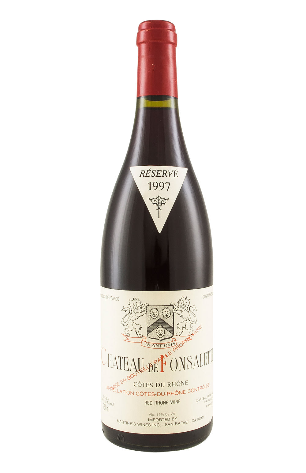 Cotes du Rhone Chateau de Fonsalette 1997