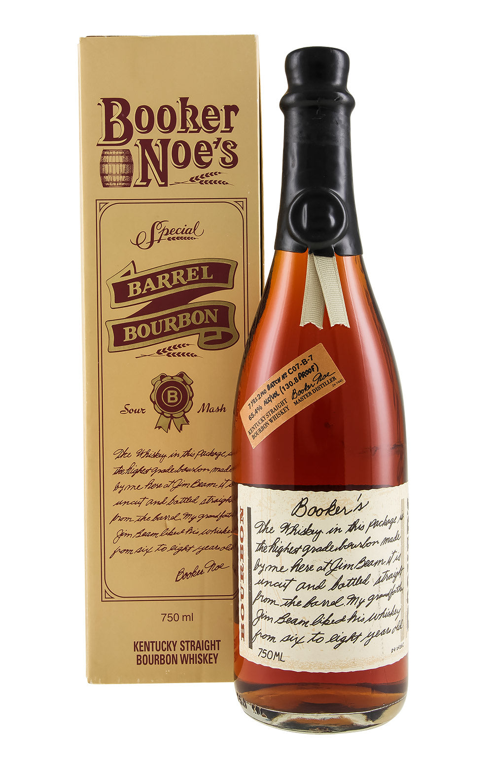 Booker`s 7 Year Old Bourbon Roundtable Batch C07-B-7