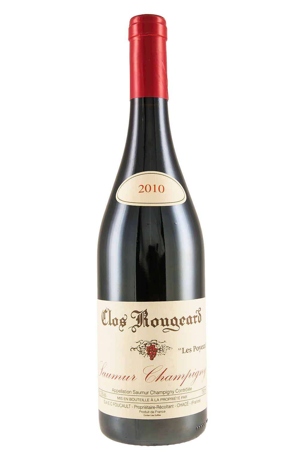 Saumur Champigny Les Poyeux Clos Rougeard 2010