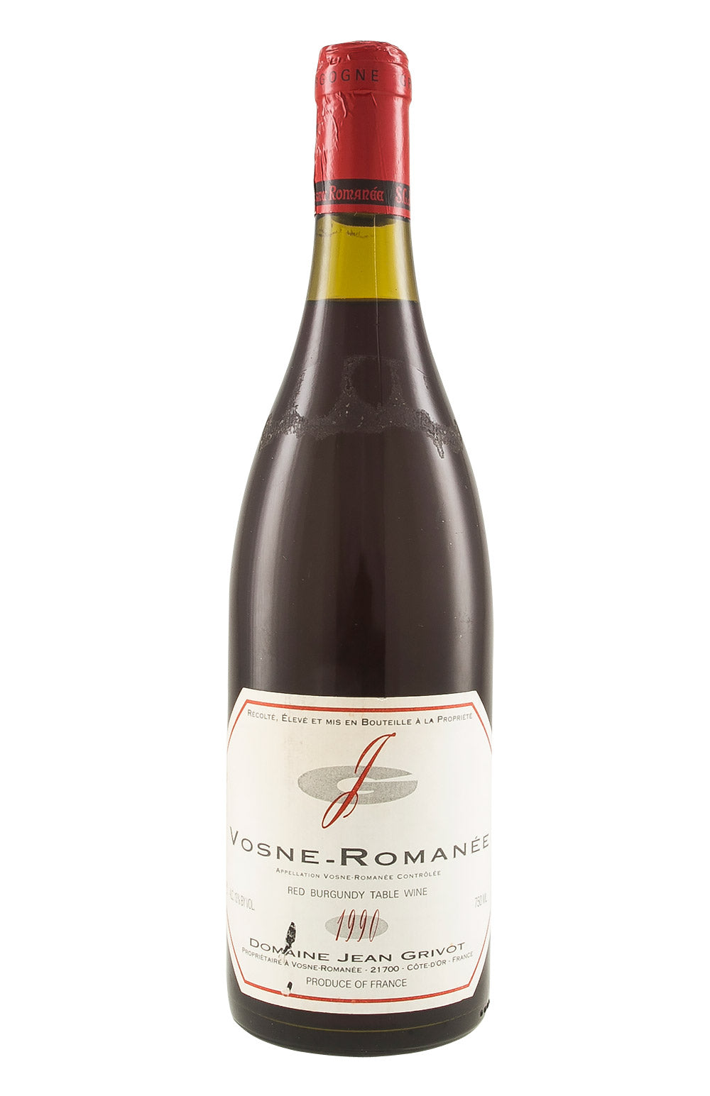 Vosne Romanee Jean Grivot 1990