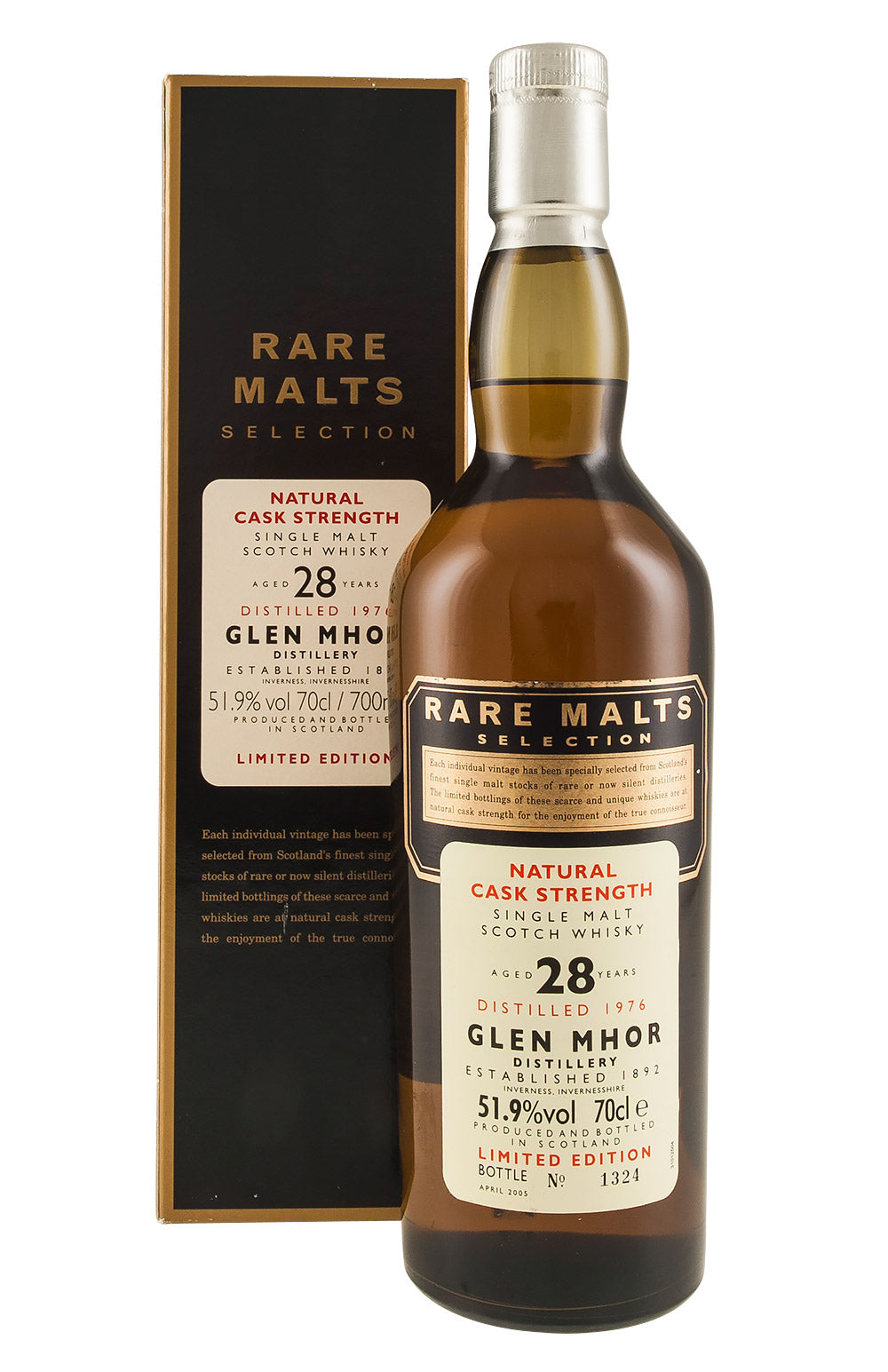 Glen Mhor 28 Year Old Rare Malts 1976