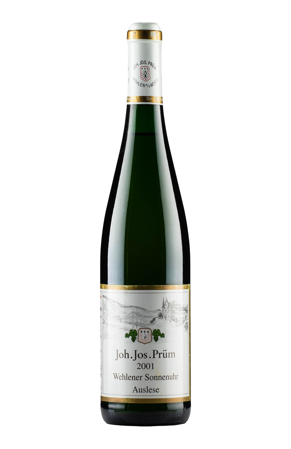 JJ Prum Wehlener Sonnenuhr Riesling Auslese 2001