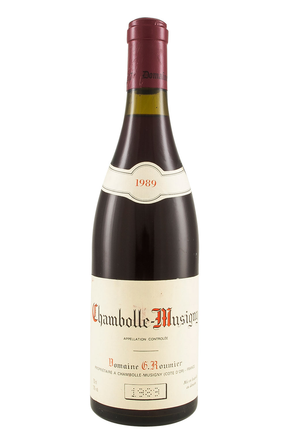 Chambolle Musigny Georges Roumier 1989
