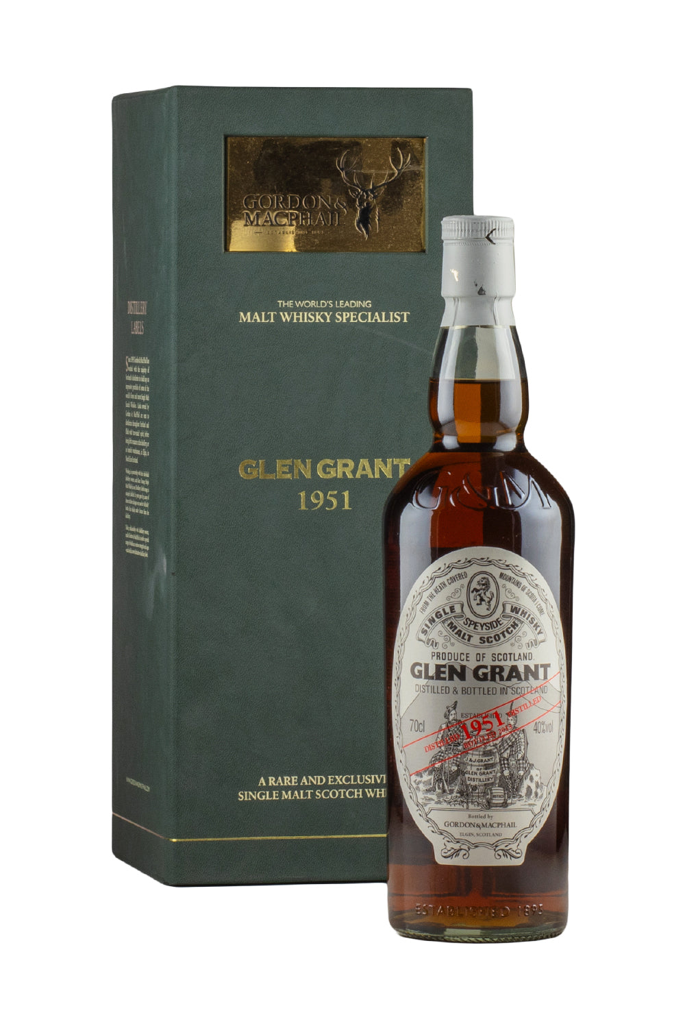 Glen Grant 62 Year Old Sherry Matured Gordon & MacPhail (Bottled 2013) 1951