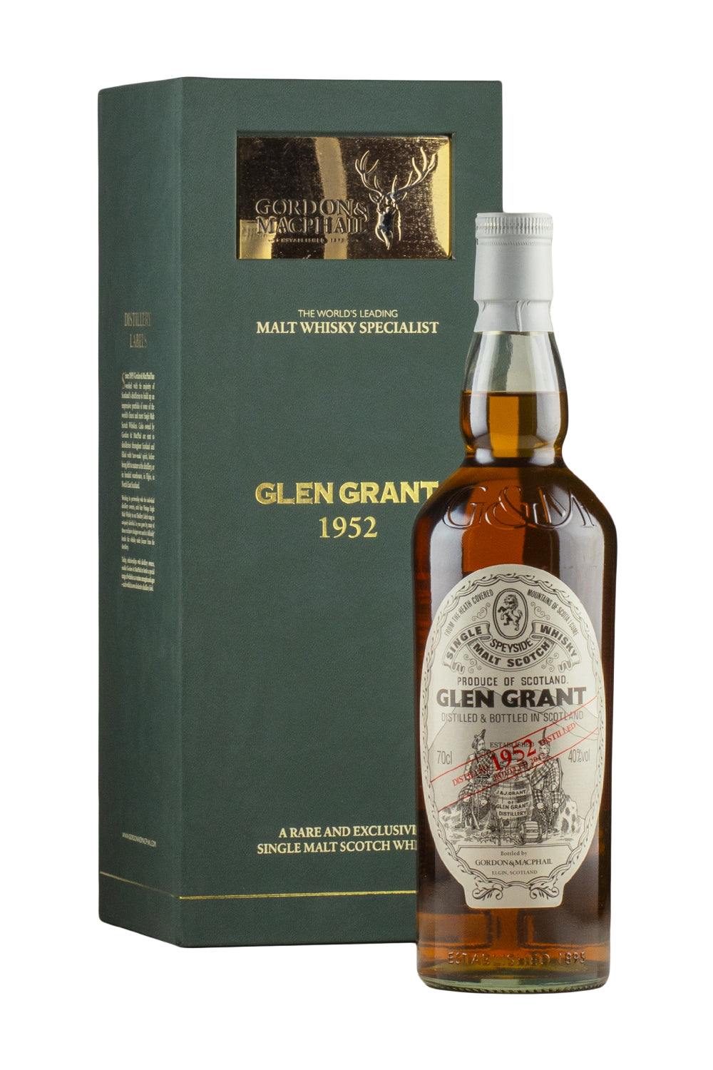Glen Grant 59 Year Old Fresh and Refill Sherry Casks Gordon & MacPhail (Bottled 2012) 1952