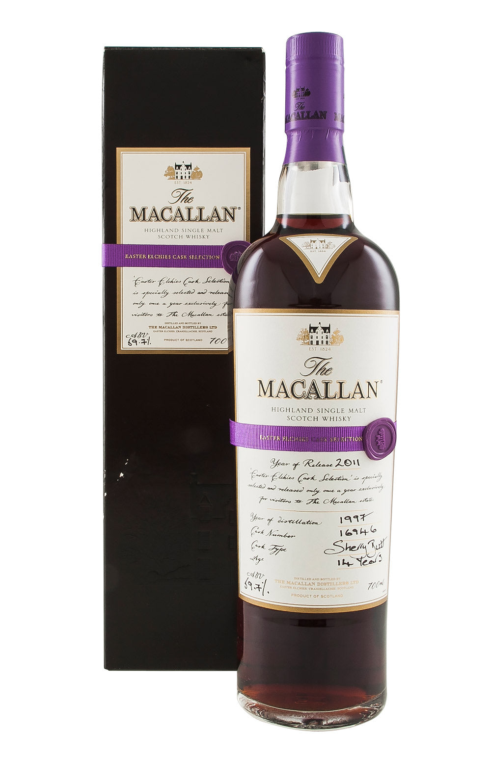 Macallan 14 Year Old Easter Elchies 2011 1997