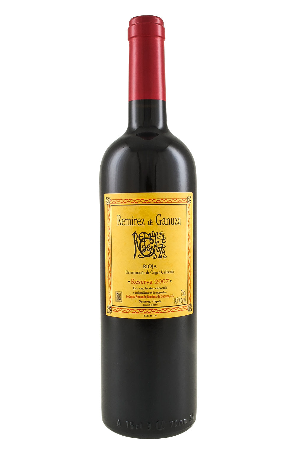 Remirez de Ganuza Reserva Rioja 2007