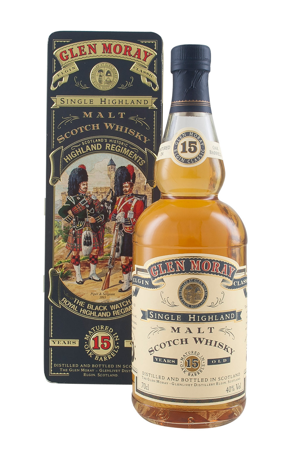 Glen Moray 15 Year Old Black Watch c. 1980s