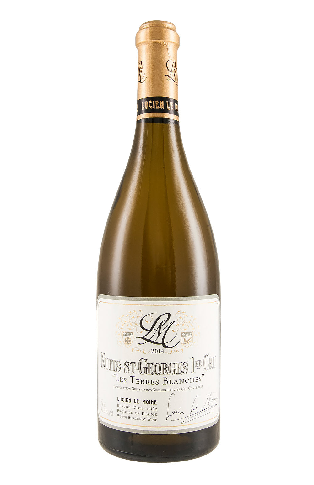 Nuits St Georges Terres Blanches Lucien Le Moine 2014
