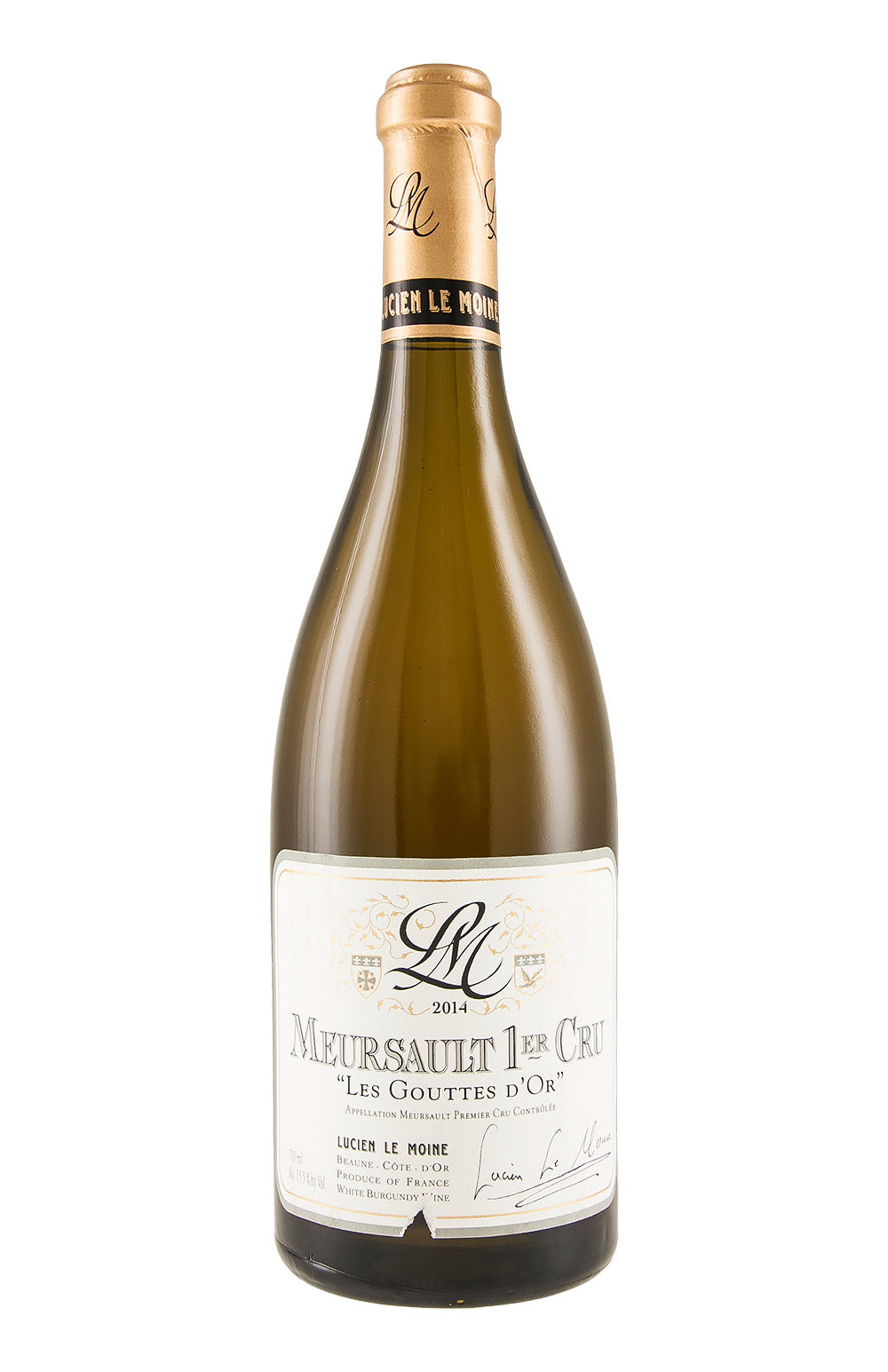 Meursault Les Gouttes d`Or Lucien Le Moine 2014