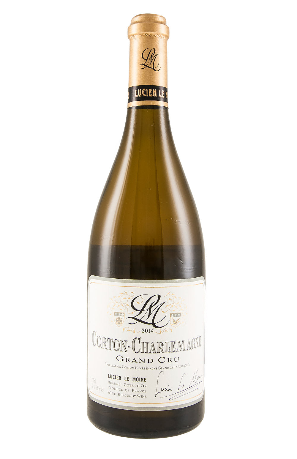 Corton Charlemagne Lucien Le Moine 2014